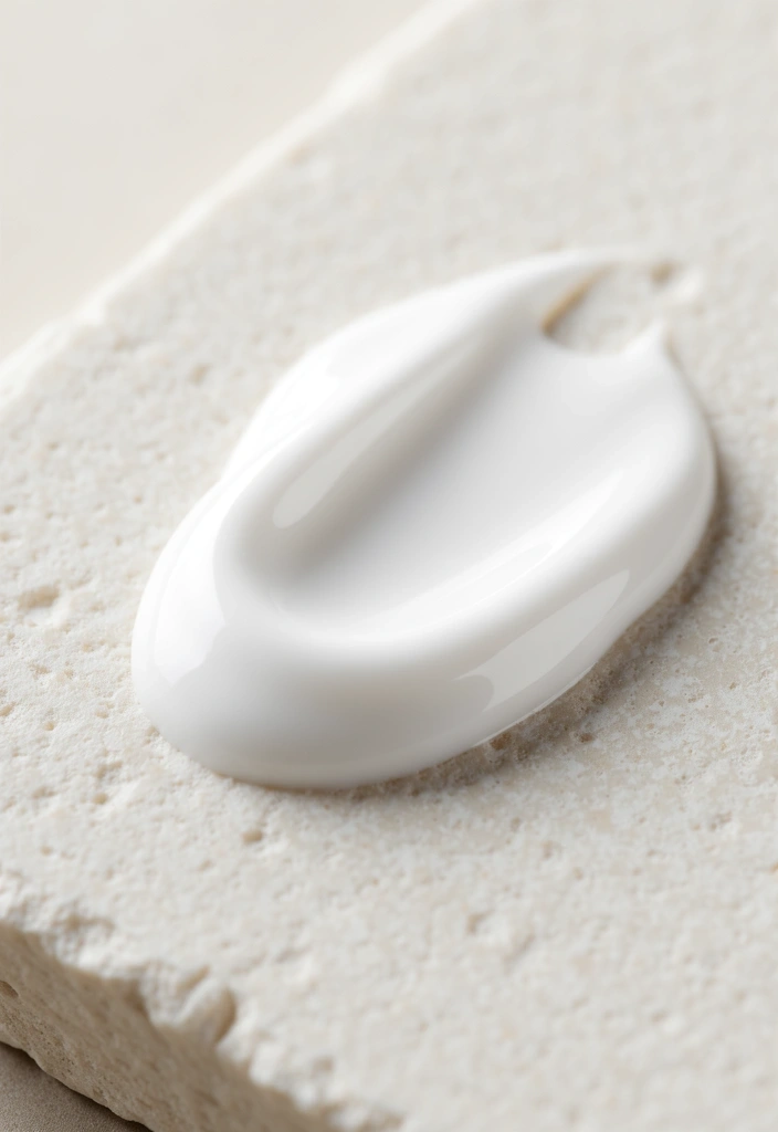 Premium moisturizing cream texture